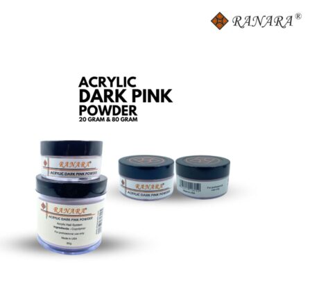 ACRYLIC DARK PINK PDR 20G 80G (2)