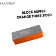 Block Buffer Orange Three Sided 100/180/180