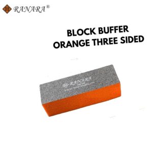 Block Buffer Orange Three Sided 100/180/180