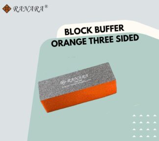 Block Buffer Orange Three Sided 100/180/180