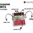 Diamond Bits ( 5 Pcs Box)