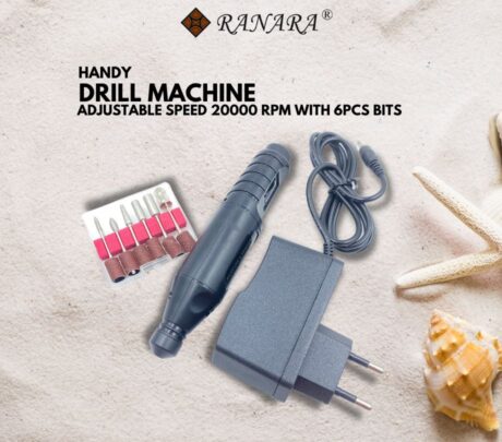 DRILL MACHINE HANDY ADJUSTABLE SPEED 20000 RPM WITH 6PCS BITS