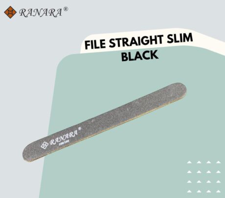 FILE STRAIGHT SLIM BLACK 100_180 (JEB QUALITY)