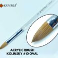 Acrylic Brush Kolinsky #10 Oval