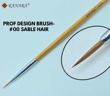 PROF DESIGN BRUSH-#00 SABLE HAIR (1)