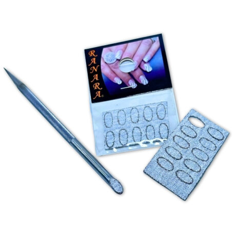 STEEL PUSHER STICK WITH ABRASIVE STICKER SET