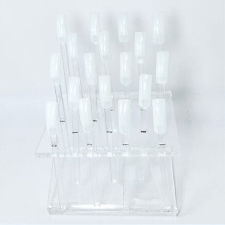 DISPLAY STAND SMALL FOR POP UP NAIL DESIGN (18PCS)