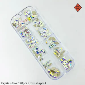 Crystals box 120 pcs