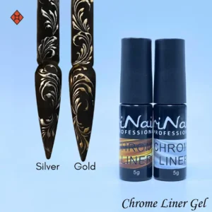CHROME ART GEL (3 shades) (silver,golden,rosegold)