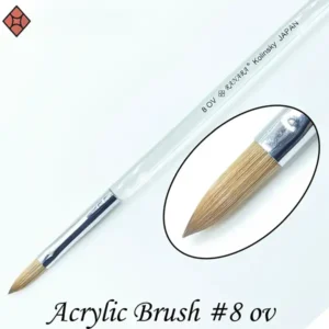 ACRYLIC BRUSH KOLINSKY— #8 OVAL