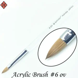 Acrylic Brush Oval #6