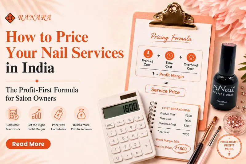 how to price your nail service in india